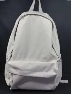 新品同様　無印良品 リュック ライトベージュ シンプルバックパック　撥水　軽量