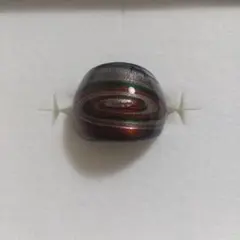 ヴィンテージリング　レトロ　古着　ガラスリング