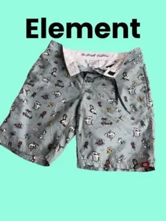 Element タトゥー柄 ウォーターショーツ ハーフパンツお値段交渉OKのサムネイル