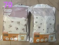 肌着 長袖 ロンパース