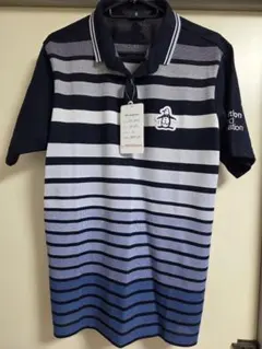 Munsingwear メンズ 半袖ポロシャツ ネイビー系