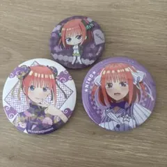 五等分の花嫁 中野二乃 缶バッジ アクリルプレート セット - メルカリ
