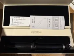 agetuya URU カールヘアアイロン ブラック 38mm