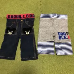 ミキハウス　ダブルビー スパッツ　2枚セット