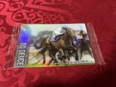 サラブレッドホースコレクション ツインウエハース 第3Rドウデュース金箔サイン入