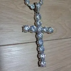 ジルコニアクロスネックレス