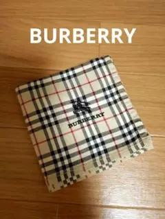 【レア・美品】BURBERRY チェック柄 ベージュ ハンカチ