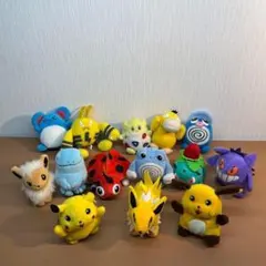 1998年頃　初期　ポケモン　ポケットモンスター ぬいぐるみ　 バンダイ　任天堂のサムネイル