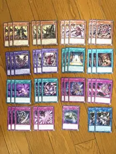 苦紋様の土像、トップハットヘアあり！リシド　デッキパーツ44枚