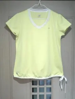 テニスウェア ニューバランス シャツ（イエロー系）