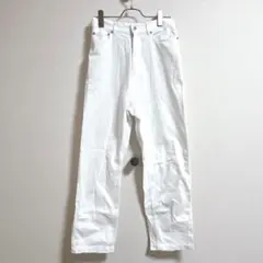 テチチ　レディースデニム　白　フリーサイズ　シンプルのサムネイル