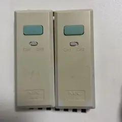 NEC 照明用リモコン RL 39 2個セット