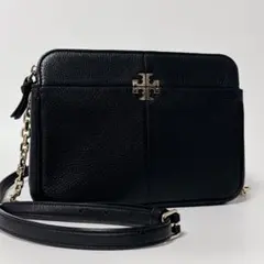 【人気商品】TORYBURCH アイビー　ブラック　レザー　ショルダーバッグのサムネイル