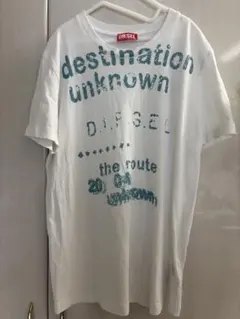 DIESEL ホワイト Tシャツ Mサイズ