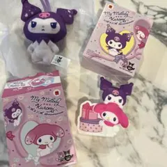 クロミのマスコット　マルチスタンド　ハッピーセット