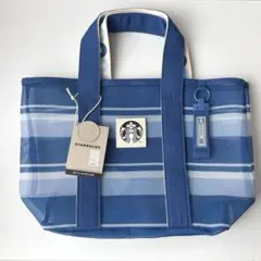 スターバックス 台北101限定メッシュトートバッグ 漁師バッグ　ブルーのサムネイル