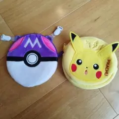 ピカチュウ＆モンスターボール ポーチセット