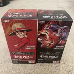 新品未開封 ワンピースカードゲーム 受け継がれる意志 決戦の刻 2BOX