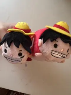 ワンピース ルフィ むぎむぎおてだま 2種 ※今月末処分