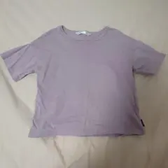 futafuta 120cm パープル 半袖 Tシャツ