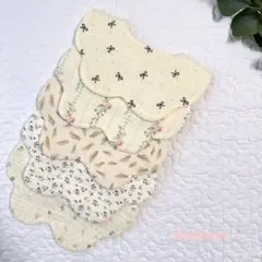 [No.29] 赤ちゃんベビースタイお洒落よだれかけもくもくスタイ5枚セット