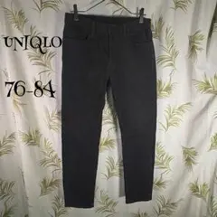 【ユニクロ UNIQLO】EZYスキニーフィットコーディロイパンツ　M 黒パン