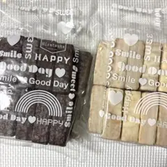平塚製菓アウトレット　チョコ掛けミルフィーユ 苺風味＆ブルーベリー風味　2袋のサムネイル