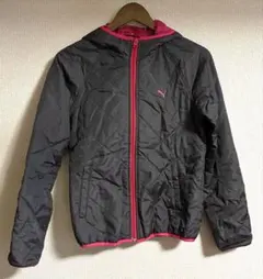 Puma フード付きキルティングジャケット