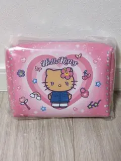 Hello Kitty ポーチ ピンク　平成ギャル 日焼けキティ