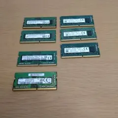 ノートPC用メモリ 8GB DDR4 各種セット7個のサムネイル