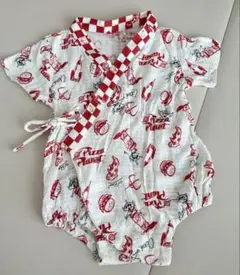 ディズニーベビー　甚平　トイストーリー　リトルグリーメン　80cm 綿