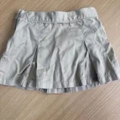 COMME CA ISM ベージュ プリーツスカート 90