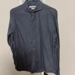 GREEN LABEL RELAXING スリムフィット長袖シャツ