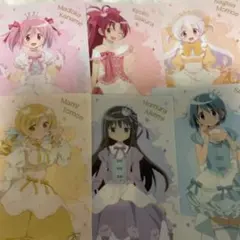 魔法少女まどか☆マギカ クリアファイル6枚コンプセット