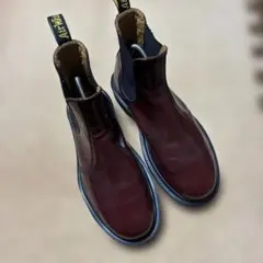 ドクターマーチン バーガンディ サイドゴアブーツUK5