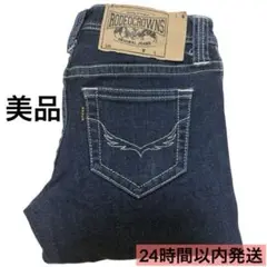 美品❤️ RODEOCROWNS ロデオクラウンズ スキニーデニム ジーンズ 24