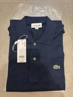 LACOSTE 半袖　ポロシャツ メンズ　L1212 ネイビー サイズ4（L）