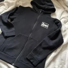 プーマ　ジップパーカー　160 黒　PUMA