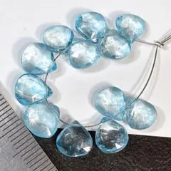 大特価＊ブルートパーズ＊マロンカットd34