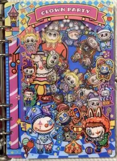 再入荷❌1点限定‼️A5★LABUBUシャカシャカノート＊カバー付