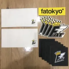 FAT エフエーティー　封筒・ステッカー2種・タグ　セット　レター　シール