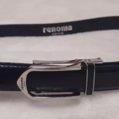 renoma 黒 レザーベルトのサムネイル