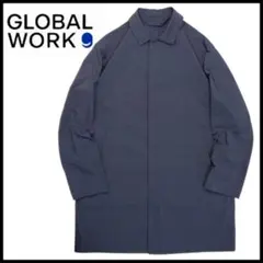 L/古着 GLOBAL WORK グローバルワーク 薄手 ステンカラーコート