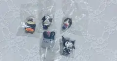 サンリオ　Solid クロミ　プリン　めじるしアクセサリー　BLEACH 藍染