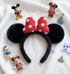 ミニーマウス カチューシャ ディズニー