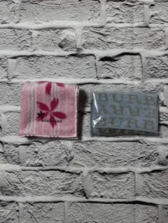 美品　BURBERRY　ハンカチ　2枚セット　ｗ1426-0205-6-2