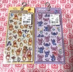 ボンボンドロップ　シール　ぷーさん　スティッチ　ディズニー　クラシック　プチドロ