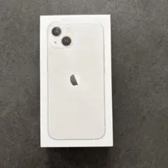 Apple iPhone 13 ホワイト　箱（付属品付き）