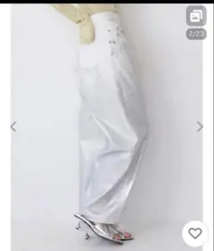 MURUA メタリックコクーンデニム 【新品・未使用】のサムネイル