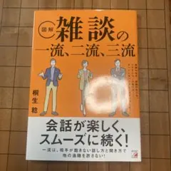 雑談の一流、二流、三流 図解